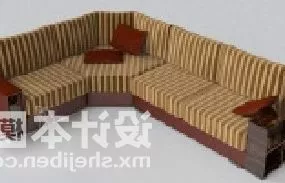 Multi Seaters Sofa V2 3d model