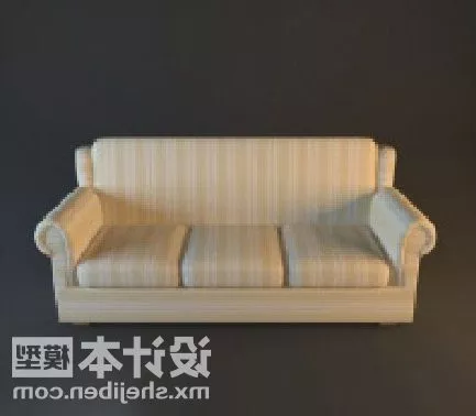 Retro Style Multi Seaters Sofa 3d model Retro Style Multi Seaters Sofa 3d model