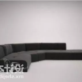 Multi Seaters Sofa V2 3d model
