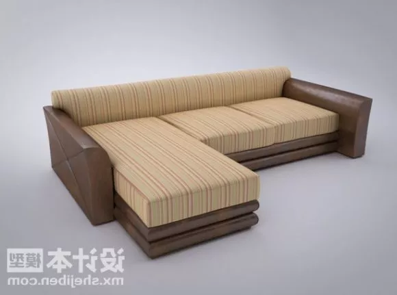 Multi Seaters Sectional Sofa 3d model Multi Seaters Sectional Sofa 3d model