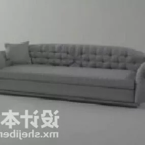Multi Seaters Chesterfield Sofa 3d model