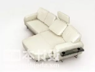 Multi Seaters Sectional Sofa Upholstery 3d model Multi Seaters Sectional Sofa Upholstery 3d model