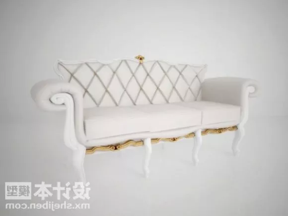 Classic European Multi Seaters Sofa 3d model Classic European Multi Seaters Sofa 3d model