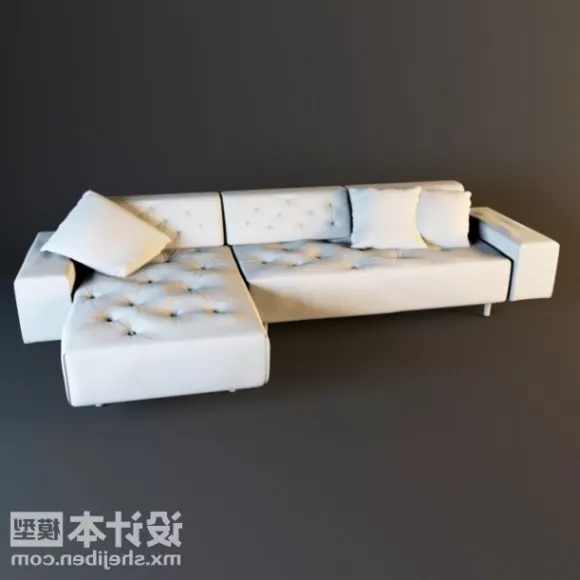 Multi Seaters Sectional Sofa 3d model Multi Seaters Sectional Sofa 3d model