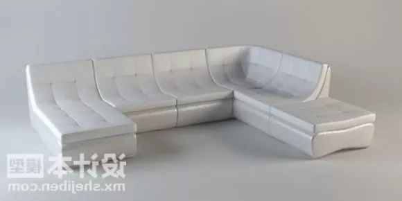 Multi Seaters Sofa Corner U Shaped 3d model Multi Seaters Sofa Corner U Shaped 3d model