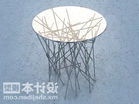 Contemporary Table 3d model Contemporary Table 3d model