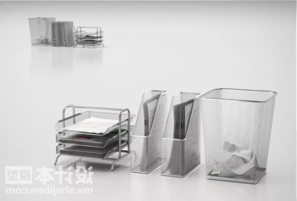 Office Supplies File Storage 3d model Office Supplies File Storage 3d model