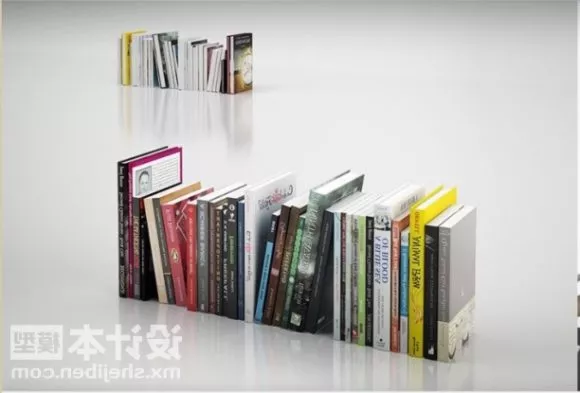 Children Book Stack 3d model