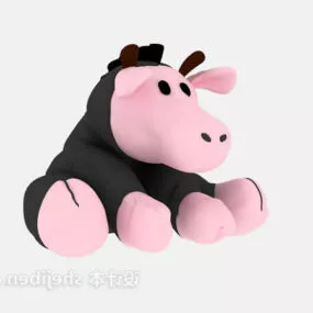 Donkey Stuffed Toy 3d model