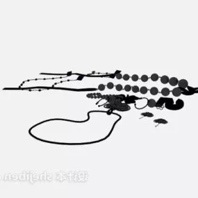 Home Trinkets Jewelry Necklace 3d model