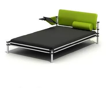 Portable Single Bed 3d model Portable Single Bed 3d model