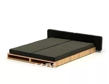 Wooden Pallet Stack 3d model
