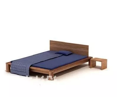 Bed Towel 3d model