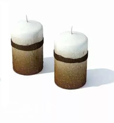 Holiday Electric Light String Wire 3d model