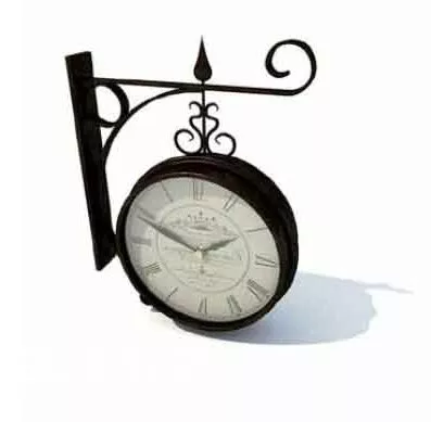 Circular Wall Clock 3d model