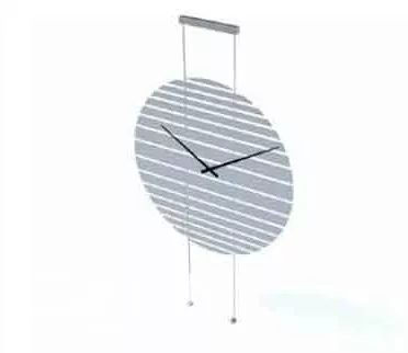 Wall Clock Circle Dial 3d model