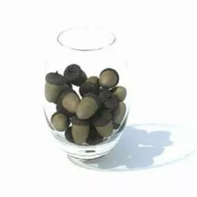 Acorn Nut 3d model