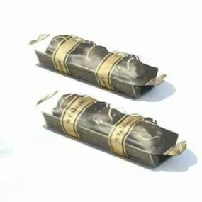 Fried Food 3d model