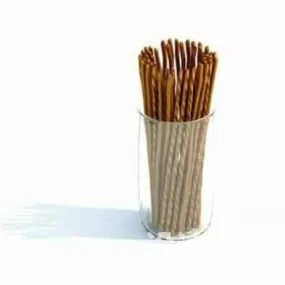 Fried Cake Wire Shaped 3d model