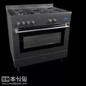 European Electric Oven 3d model