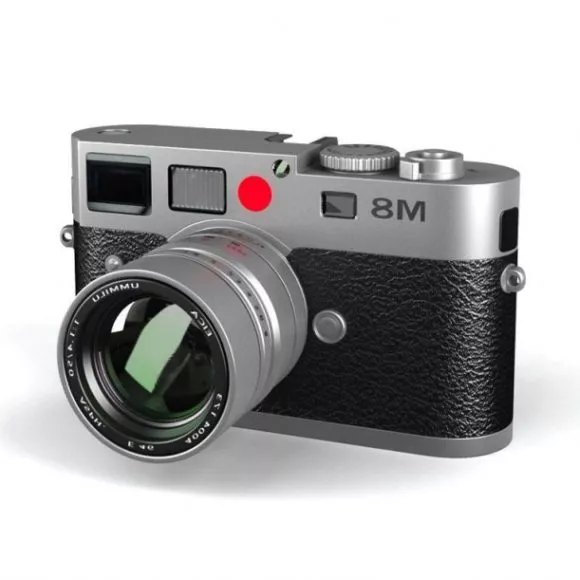 Nikon D3100 Camera 3d model