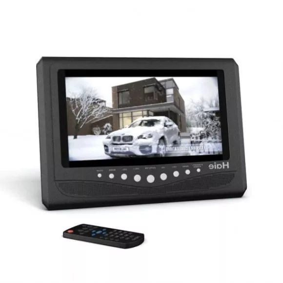 Lcd Flat Screen 3d model