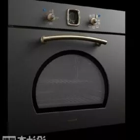 Modern Electric Oven V1 3d model