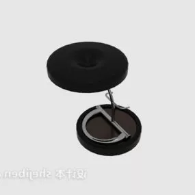 Bar Chair Round Top 3d model