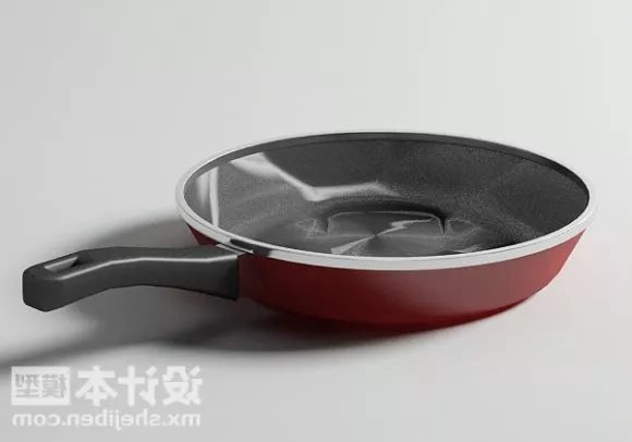 Stainless Steel Cooking Pan 3d model