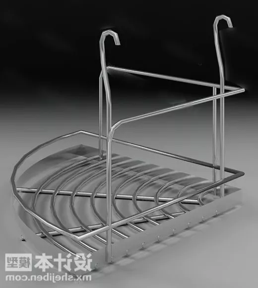 Hanger Wall Mounted 3d model