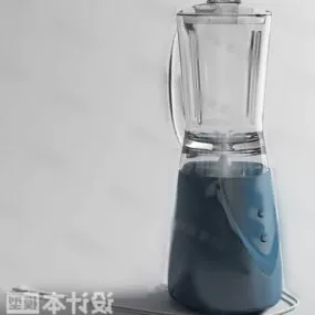 Kitchen Appliances Blend Machine 3d model