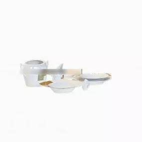 Ceramic Bowl Tableware 3d model