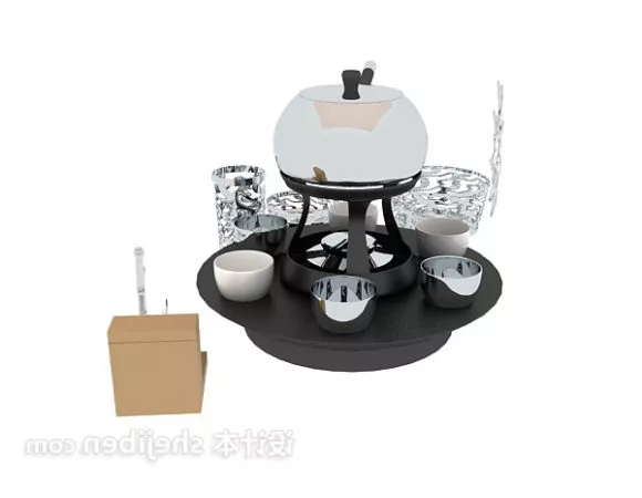 Machenic Calendar Decorative Furniture 3d model
