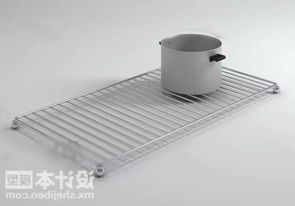 Country Kitchen Cabinet Ideas 3d model