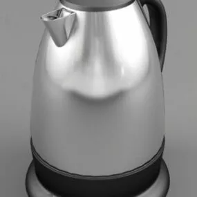 Electric Steel Kettle 3d model