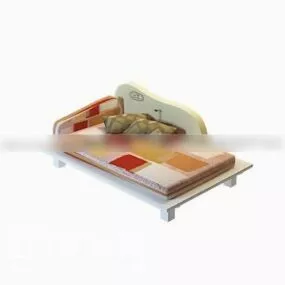 Lounge Chair Daybed 3d model