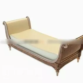 Daybed Antique Design 3d model