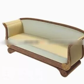 European Style Classic Sofa 3d model