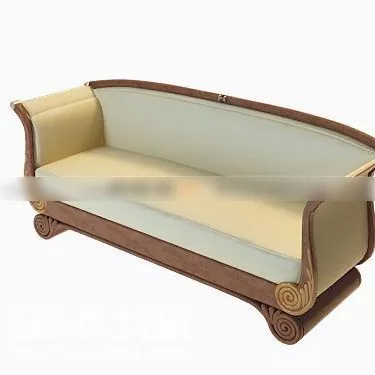 European Style Classic Sofa 3d model European Style Classic Sofa 3d model