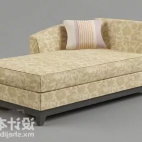 Retro Recliner Lounge Chair 3d model
