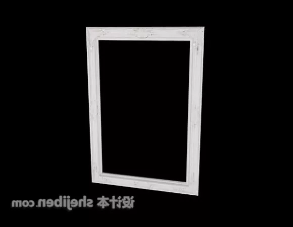 Chinese Window Frame Lines Style 3d model