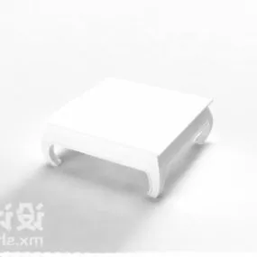 Coffee Table With Curved Leg 3d model