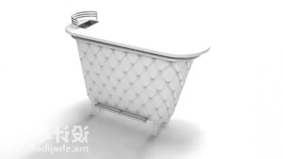 Table Upholstery Side 3d model Table Upholstery Side 3d model