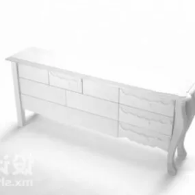 Secret Cabinet Wooden Material 3d model