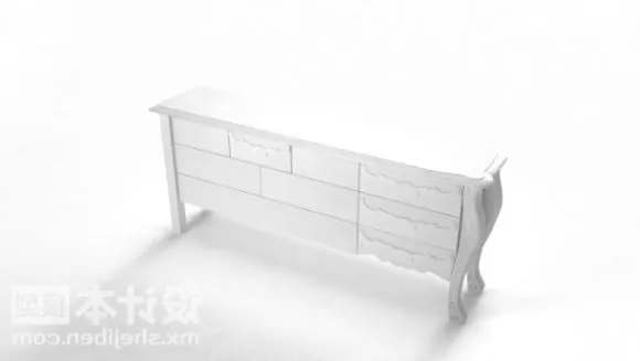 Secret Cabinet Wooden Material 3d model Secret Cabinet Wooden Material 3d model