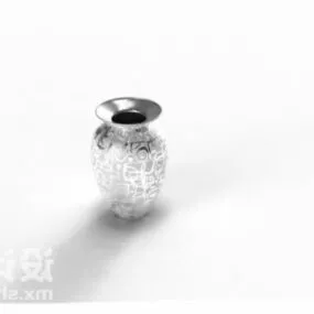 Decorative Vase Potted 3d model