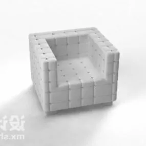 Armchair Chesterfield 3d model