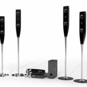 Modernism Tower Speaker 3d model