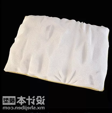White Cushion 3d model White Cushion 3d model
