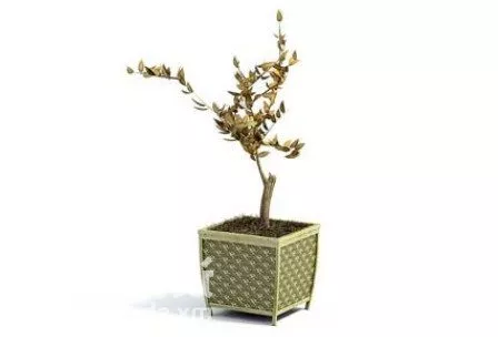 Small Banana Tree 3d model